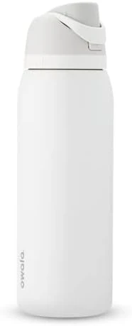 Owala FreeSip Insulated Stainless Steel Water Bottle With Straw For Sports And Travel, BPA-Free, 24-oz, Very, Very Dark 15 Owala FreeSip Insulated Stainless Steel Water Bottle With Straw For Sports And Travel, BPA-Free, 24-oz, Very, Very Dark - Image 15