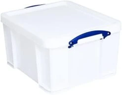 Really Useful Plastic Storage Box 33 Litre White Strong -Brabantia Shop 2134JvjVX5L. AC 1