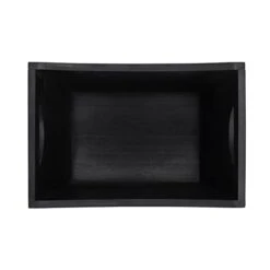 MOOACE Bamboo Trash Can Wastebasket, 2 Gallon Small Garbage Can Waste Basket Recycling Bin Container For Bedroom, Bathroom, Kitchen, Office, Black -Brabantia Shop 215XPoDgQRL