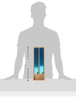 Zeller 25315 Storage Box For Tin Foil/Cling Film With Cutter L 39.5 X W 13 X H 5.4 Cm Bamboo/Stainless Steel -Brabantia Shop 21FStcvbJpL