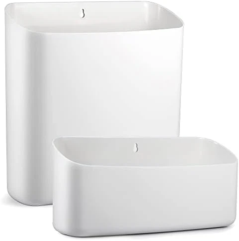 Picowe 3 PCS Magnetic Laundry Storage, 2023 Magnetic Storage Box For Laundry Room, Kitchen, Bathroom, Office, Space-Saving Trash Container Hanging On Dryer, Washer Or Wall Mount Trash Bin (White) 11 Picowe 3 PCS Magnetic Laundry Storage, 2023 Magnetic Storage Box For Laundry Room, Kitchen, Bathroom, Office, Space-Saving Trash Container Hanging On Dryer, Washer Or Wall Mount Trash Bin (White) - Image 11