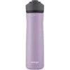 Contigo Cortland Chill 2.0 Stainless Steel Vacuum-Insulated Water Bottle With Spill-Proof Lid, Keeps Drinks Hot Or Cold For Hours With Interchangeable Lid, 24oz, Lavender