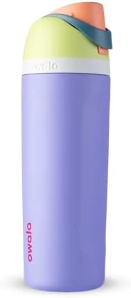 Owala FreeSip Insulated Stainless Steel Water Bottle With Straw For Sports And Travel, BPA-Free, 24-oz, Very, Very Dark 9 Owala FreeSip Insulated Stainless Steel Water Bottle With Straw For Sports And Travel, BPA-Free, 24-oz, Very, Very Dark - Image 9
