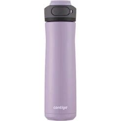 Contigo Cortland Chill 2.0 Stainless Steel Vacuum-Insulated Water Bottle With Spill-Proof Lid, Keeps Drinks Hot Or Cold For Hours With Interchangeable Lid, 24oz, Lavender -Brabantia Shop 21SyktzogTL