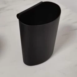 4Pcs Hanging Cup Holder,Rolling Cart Accessories,Plant Containers,Hanging Flower Pots,Space Saver,Storage Bucket,Pencil Holder,Make Up Pencil Holder Office,Kitchen Wall Organizer Decor (Black) -Brabantia Shop 21WK3ASpA1S