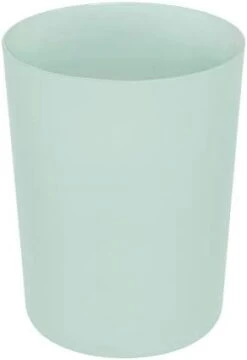 IDesign Finn Compact Round Plastic Trash Can For Bathroom, Bedroom, Home Office, Dorm, 7. 64" X 10", Teal -Brabantia Shop 21ejKA9xKCL. AC