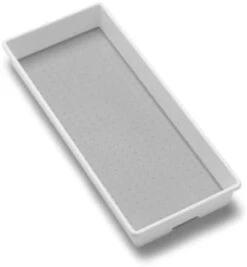 Madesmart Classic 15.5" X 6.6" Bin - Granite | CLASSIC COLLECTION | Multi-Purpose Storage Organizer | Soft-grip Lining And Non-slip Rubber Feet BPA-Free, Model Number: 29656 8 Madesmart Classic 15.5" X 6.6" Bin - Granite | CLASSIC COLLECTION | Multi-Purpose Storage Organizer | Soft-grip Lining And Non-slip Rubber Feet BPA-Free, Model Number: 29656 -Brabantia Shop 21vpLHERrEL. AC