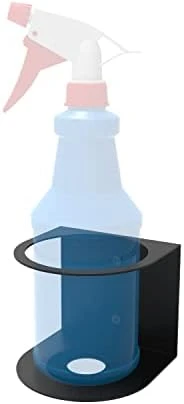 HQYing Steel Spray Bottle Holder, Storage Rack For Garage And Home, Craft Workspace Paint Bottle, Easy Install Wall Mount With Hardware (4 Bottles) 7 HQYing Steel Spray Bottle Holder, Storage Rack For Garage And Home, Craft Workspace Paint Bottle, Easy Install Wall Mount With Hardware (4 Bottles) - Image 7