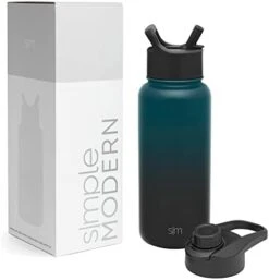 Simple Modern Water Bottle With Straw And Chug Lid Vacuum Insulated Stainless Steel Metal Thermos Bottles | Reusable Leak Proof BPA-Free Flask For Sports, Gym | Summit Collection | 32oz, Winter White 29 Simple Modern Water Bottle With Straw And Chug Lid Vacuum Insulated Stainless Steel Metal Thermos Bottles | Reusable Leak Proof BPA-Free Flask For Sports, Gym | Summit Collection | 32oz, Winter White -Brabantia Shop 311HhCTIoL. AC