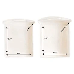 Homz Plastic 5 Clear Drawer Medium Home Organization Storage Container Tower With 3 Large Drawers And 2 Small Drawers, Black Frame, 2 Pack -Brabantia Shop 311HrWrx2bS