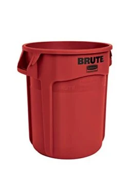 Rubbermaid Commercial Products BRUTE Heavy-Duty Trash/Garbage Can, 20-Gallon, Gray, Wastebasket For Home/Garage/Mall/Office/Stadium/Bathroom, Pack Of 6 -Brabantia Shop 312q8sPA5L