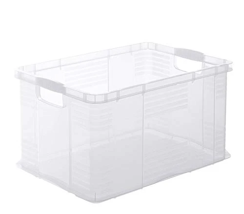Rotho, Agilo, Storage Box 55 L, Plastic (PP) BPA-free, Transparent, A3/55l (59,0 X 39,0 X 31,0 Cm) 1 Rotho, Agilo, Storage Box 55 L, Plastic (PP) BPA-free, Transparent, A3/55l (59,0 X 39,0 X 31,0 Cm)