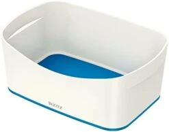 Leitz MyBox Storage Tray, Waterproof ABS, Blue Metallic -Brabantia Shop 3188mhvozL. AC