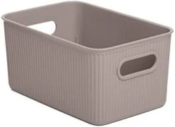 Tatay Storage Box Baobab, 22L Capacity, Polypropylene, BPA Free, Mist Blue Measures 29.4 X 38.5 X 23 Cm -Brabantia Shop 318G0StgjL. AC