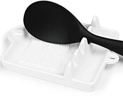 Ceramic Spoon Rests For Counter Stove Top, 7.5 Inch Dishwasher Safe (Black) -Brabantia Shop 31B9eq1nuiL. AC