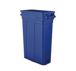 Suncast Commercial Slim 23 Gallon Polypropylene Recycling Bin With Recycle Logo, Blue 19 Suncast Commercial Slim 23 Gallon Polypropylene Recycling Bin With Recycle Logo, Blue -Brabantia Shop 31Bg2IIwdAL
