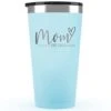 New Mom Gifts For Women - Mom Est. 2023, Mom Tumbler Seaside 16 Oz - Sentimental Gifts For Mom - First Mothers Day Gifts - New Mom Gifts For Women After Birth - Pregnancy Gifts For First Time Moms