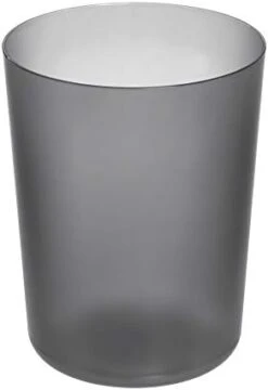 IDesign Finn Compact Round Plastic Trash Can For Bathroom, Bedroom, Home Office, Dorm, 7. 64" X 10", Teal -Brabantia Shop 31Cqt0VV9BL. AC