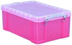 Really Useful 9 Litre Plastic Storage Box - LightBlue, Standard Packaging -Brabantia Shop 31El8Ceek4L. AC