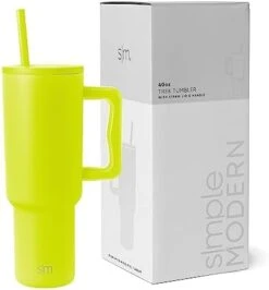 Simple Modern 40 Oz Tumbler With Handle And Straw Lid | Insulated Cup Reusable Stainless Steel Water Bottle Travel Mug Cupholder Friendly | Gifts For Women Him Her | Trek Collection | Raspberry Vibes -Brabantia Shop 31F4edU3P0L. AC