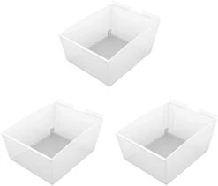 Proslat 3210 Probin Storage Bin Designed For PVC Slatwall, Small, 10-Pack -Brabantia Shop 31F9VC4ojdL. AC