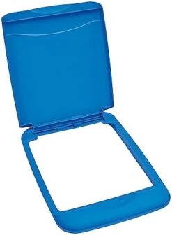 Rev-A-Shelf RV-35-LID-18-1 35 Quart Polymer Trash Waste Container Garbage Can Replacement Lid For Kitchen Sliding Cabinet Base, Black (Lid Only) -Brabantia Shop 31HUXrUazWL. AC