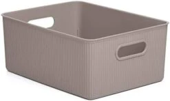 Tatay Storage Box Baobab, 22L Capacity, Polypropylene, BPA Free, Mist Blue Measures 29.4 X 38.5 X 23 Cm -Brabantia Shop 31Hjtzo4noL. AC