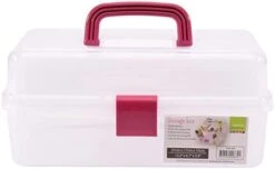 Vaessen Creative Transparent Carry Case With Lid And 16 Colourful Containers, For Cutting Dies, Photos And Other Craft Supplies, 37,50 X 30 X 13 Cm, 5 X 30 X 13 Cm 11 Vaessen Creative Transparent Carry Case With Lid And 16 Colourful Containers, For Cutting Dies, Photos And Other Craft Supplies, 37,50 X 30 X 13 Cm, 5 X 30 X 13 Cm -Brabantia Shop 31HqLqjjxWL. AC