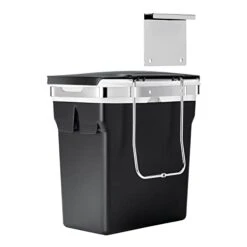 Simplehuman 10 Liter / 2.6 Gallon In-Cabinet Trash Can Heavy-Duty Steel Frame, Black -Brabantia Shop 31MSVs64oFL