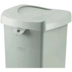 Rubbermaid Commercial Products Untouchable Trash/Recycling Swing Lid, Beige, Compatible With 23-Gallon Untouchable Containers -Brabantia Shop 31MW9aerXFL