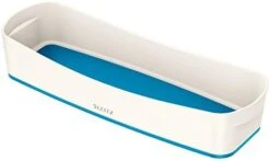 Leitz MyBox Storage Tray, Waterproof ABS, Blue Metallic -Brabantia Shop 31Mnp8jyG7L. AC