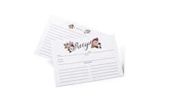 Polite Society White Floral Recipe Box | 24 Size 4x6 Recipe Cards & 12 Dividers | Vintage Style Recipe Tin -Brabantia Shop 31MxmqlbpeL