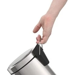 Tramontina 3L Stainless Steel Pedal, Waste, Bin, Garbage, Trash, 170X170X210MM -Brabantia Shop 31N9ALk5qQS