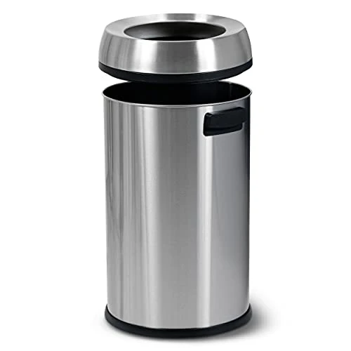 Open Top Trash Can, Commercial Grade, 65L Capacity 2 Open Top Trash Can, Commercial Grade, 65L Capacity - Image 2