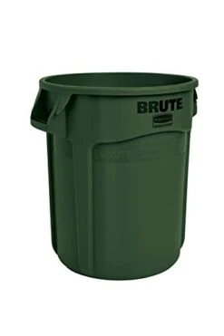 Rubbermaid Commercial Products BRUTE Heavy-Duty Trash/Garbage Can, 20-Gallon, Gray, Wastebasket For Home/Garage/Mall/Office/Stadium/Bathroom, Pack Of 6 -Brabantia Shop 31NZvY5KNvL