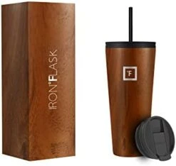 IRON °FLASK Tumbler - Airtight Leak-Proof, Durable Stainless Steel Bottle - Double Walled, Drinking Cup, Hot & Cold Insulated Thermo Tumblers - Coffee & Water Travel Mug, 32 Ounces -Brabantia Shop 31P7NxmCMOL. AC