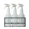 TCD Parts Spray Bottle Storage Rack - Mountable - Holds 3 Bottles - Heavy Duty