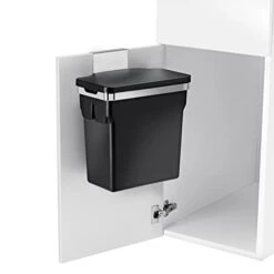 Simplehuman 10 Liter / 2.6 Gallon In-Cabinet Trash Can Heavy-Duty Steel Frame, Black -Brabantia Shop 31Q230NH8sL