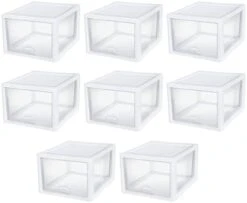 Sterilite 23018006 16 Quart/15 Liter Stacking Drawer -Brabantia Shop 31Q2FMpt8ZL. AC