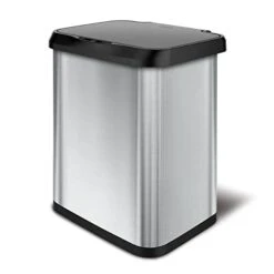 Glad Stainless Steel Step Trash Can With Clorox Odor Protection | Large Metal Kitchen Garbage Bin With Soft Close Lid, Foot Pedal And Waste Bag Roll Holder, 20 Gallon, Stainless -Brabantia Shop 31QnJZCeyvL