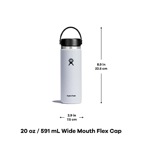 Hydro Flask Wide Mouth Bottle With Flex Cap 4 Hydro Flask Wide Mouth Bottle With Flex Cap - Image 4