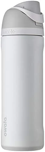 Owala FreeSip Insulated Stainless Steel Water Bottle With Straw For Sports And Travel, BPA-Free, 24-oz, Very, Very Dark 11 Owala FreeSip Insulated Stainless Steel Water Bottle With Straw For Sports And Travel, BPA-Free, 24-oz, Very, Very Dark - Image 11