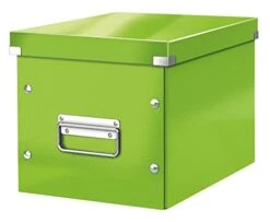 Leitz 61090054 Medium Storage Cube, Click And Store, Wow Range, Green