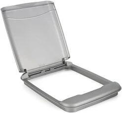 Rev-A-Shelf RV-35-LID-18-1 35 Quart Polymer Trash Waste Container Garbage Can Replacement Lid For Kitchen Sliding Cabinet Base, Black (Lid Only) -Brabantia Shop 31XXjazc5lL. AC