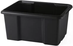 Sundis 30L Box-Stackable And Nestable-High Resistance, Black -Brabantia Shop 31a1Zs1sML. AC