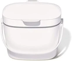 OXO Good Grips Easy-Clean Compost Bin, Charcoal - 0.75 GAL -Brabantia Shop 31aRmTNnueL. AC