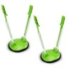 Baggy Rack Hands-Free Clip Food Storage Freezer Baggy Holder,Bag Holder For Plastic Bags Stand/Pack Of 2 Green