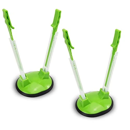 Baggy Rack Hands-Free Clip Food Storage Freezer Baggy Holder,Bag Holder For Plastic Bags Stand/Pack Of 2 Green 1 Baggy Rack Hands-Free Clip Food Storage Freezer Baggy Holder,Bag Holder For Plastic Bags Stand/Pack Of 2 Green