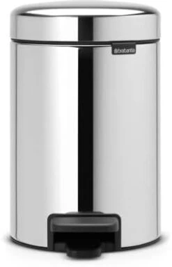 Brabantia New Icon Step Trash Can (1.3 Gal / Matt Black) Soft Closing Kitchen Garbage/Recycling Can With Removable Bucket -Brabantia Shop 31i2GoTX9dL. AC