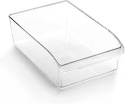 | Plastic Storage Bins, X-Large | THE CURVE COLLECTION | Multi-Use Organizer Bins | Built-In Handle | BPA-Free | Pantry Organization | Home Organization | Fridge Organizer | Freezer Organizer 19 | Plastic Storage Bins, X-Large | THE CURVE COLLECTION | Multi-Use Organizer Bins | Built-In Handle | BPA-Free | Pantry Organization | Home Organization | Fridge Organizer | Freezer Organizer -Brabantia Shop 31iHx8W1vxL. AC